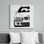 printfashion BMW E39 - Vászonkép - Fehér (6627655)