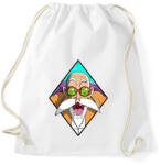 printfashion Dragon Ball Mester - Sportzsák, Tornazsák - Fehér (2854782)