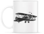 printfashion repülőgép - Bögre - Fehér (16071416)