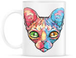 printfashion Egyiptomi macska vízfesték - Bögre - Fehér (1495506)