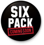 printfashion Kockahas készülőben - Kitűző, hűtőmágnes - Fekete (3102966)