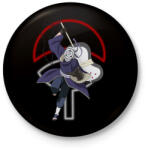 printfashion Uchiha Obito - Kitűző, hűtőmágnes - Fekete (5507501)