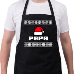 printfashion PAPA - Kötény - Fekete (10992644)