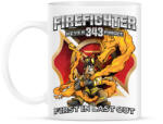 printfashion Firefighter Firedragon - Bögre - Fehér (790093)
