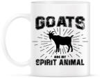 printfashion Spirit animal - Goat - Bögre - Fehér (11618875)