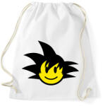 printfashion Son Goku Emoji - Sportzsák, Tornazsák - Fehér (1717304)