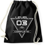 printfashion level-complete-03-white - Sportzsák, Tornazsák - Fekete (1057082)