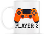 printfashion Player 2 PS4 páros póló - Bögre - Fehér (2190252)