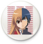 printfashion Toradora! - Kitűző, hűtőmágnes - Fehér (6570114)