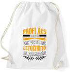 printfashion Profi ács vagyok - Sportzsák, Tornazsák - Fehér (9899315)