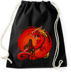 printfashion Dragon - Sportzsák, Tornazsák - Fekete (15099661)