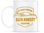 printfashion Alfa Romeo sofőr - Bögre - Fehér (4795779)
