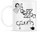 printfashion CoffeeQueenBlack - Bögre - Fehér (5581559)