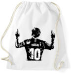 printfashion Messi - Sportzsák, Tornazsák - Fehér (14845330)