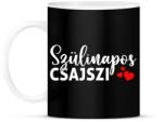 printfashion Szülinapos Csajszi - Bögre - Fekete (6042101)