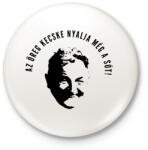 printfashion ÖREG KECSKE - Kitűző, hűtőmágnes - Fehér (3079965)