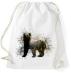 printfashion medvében az erdő - Sportzsák, Tornazsák - Fehér (1787620)