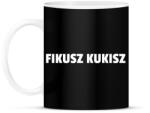 printfashion FIKUSZ KUKISZ - Bögre - Fekete (10432070)
