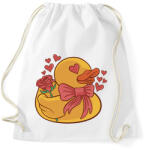 printfashion Valentin napi kacsa - Sportzsák, Tornazsák - Fehér (13273342)