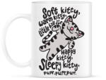 printfashion Agymenők Soft Kitty - Bögre - Fehér (823934)