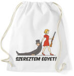 printfashion Szereztem egyet - Sportzsák, Tornazsák - Fehér (6157469)