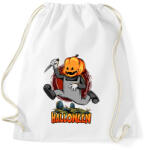printfashion Halloween tökös sorozatgyilkos minta - Sportzsák, Tornazsák - Fehér (9455262)