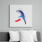 printfashion No comply - Vászonkép - Fehér (6621207)