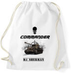 printfashion m4 sherman - Sportzsák, Tornazsák - Fehér (1706156)