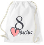 printfashion Március 8. - Nőnap - Sportzsák, Tornazsák - Fehér (4594948)