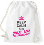 printfashion I'm pregnant - Sportzsák, Tornazsák - Fehér (13723897)
