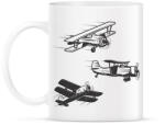 printfashion repülőgép - Bögre - Fehér (16146742)