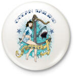 printfashion Óceáni vitorlázás - Kitűző, hűtőmágnes - Fehér (3074499)