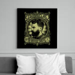 printfashion Nagymenők barber shop - Vászonkép - Fekete (6652046)