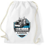printfashion Legjobb kamionsofőr - Sportzsák, Tornazsák - Fehér (6547528)