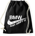 printfashion Just drift it - Sportzsák, Tornazsák - Fekete (1228565)