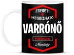 printfashion Varrónő prémium minőség - Bögre - Fekete (1466997)