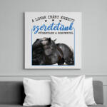 printfashion A lovak iránt érzet szeretetünk - Vászonkép - Fehér (7491140)