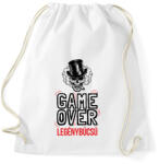 printfashion Game over - legénybúcsú - Sportzsák, Tornazsák - Fehér (6208721)