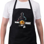 printfashion Fortnite születésnap - Kötény - Fekete (4931529)