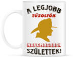 printfashion Tűzoltó szülinapja november - Bögre - Fehér (5778526)