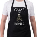 printfashion game of bones - Kötény - Fekete (4929555)