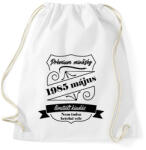 printfashion Prémium minőség - Évvel, hónappal - Sportzsák, Tornazsák - Fehér (7151090)