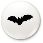 printfashion Denevér - Kitűző, hűtőmágnes - Fehér (5994650)