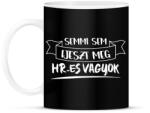 printfashion Semmi sem ijeszt meg, HR-es vagyok - Bögre - Fekete (15477577)