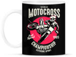 printfashion Motocross - Bögre - Fekete (13736498)