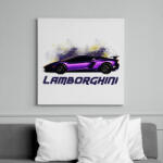 printfashion lamborghini - Vászonkép - Fehér (6631044)