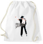 printfashion michael-jackson moonwalk-dance - Sportzsák, Tornazsák - Fehér (4160863)