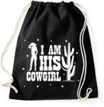 printfashion I'm his cowgirl - Sportzsák, Tornazsák - Fekete (7508079)