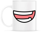 printfashion Cartoon Smile - Bögre - Fehér (3917035)