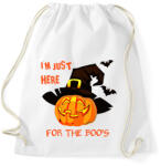 printfashion Tök boszorkány - Sportzsák, Tornazsák - Fehér (1870863)